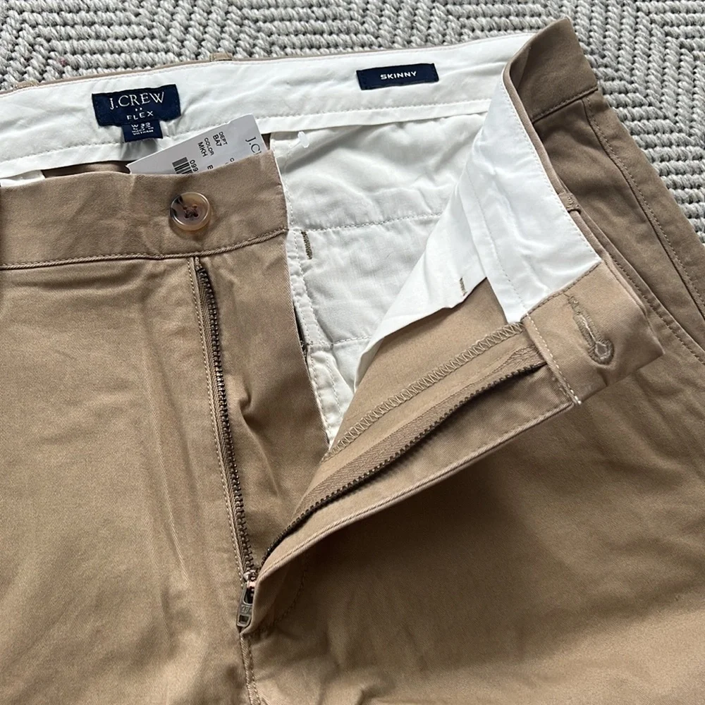 J. Crew chino flex pants NWT